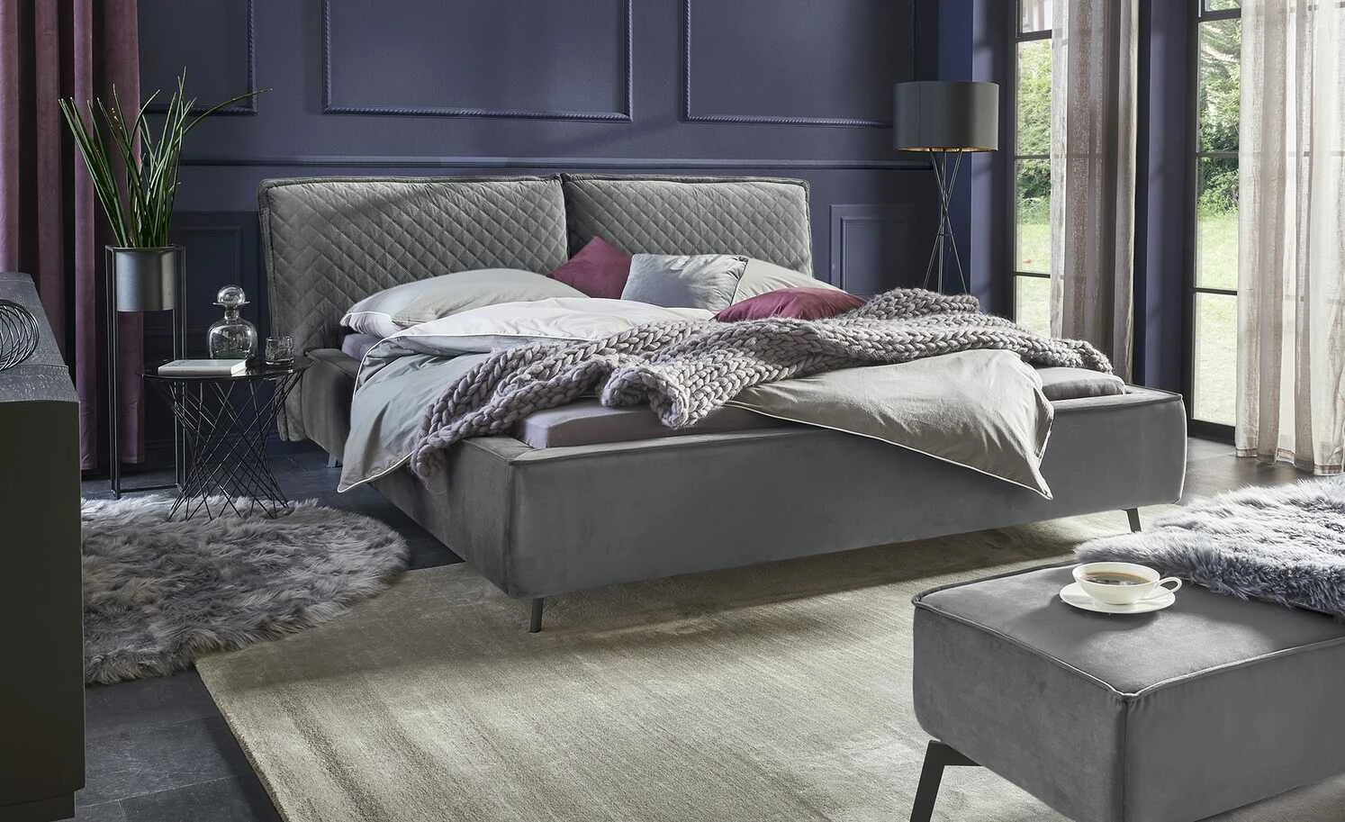 pop Bettbank Sunset | Grau 1 pop Bettbank Sunset | Grau