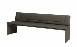 JOOP! Leder-Sitzbank Straps | Schlamm (Braun) 226|cm