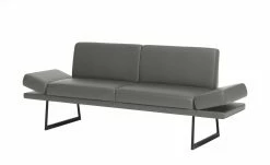 JOOP! Leder-Sitzbank Systems | Zinn (Grau) 192|cm