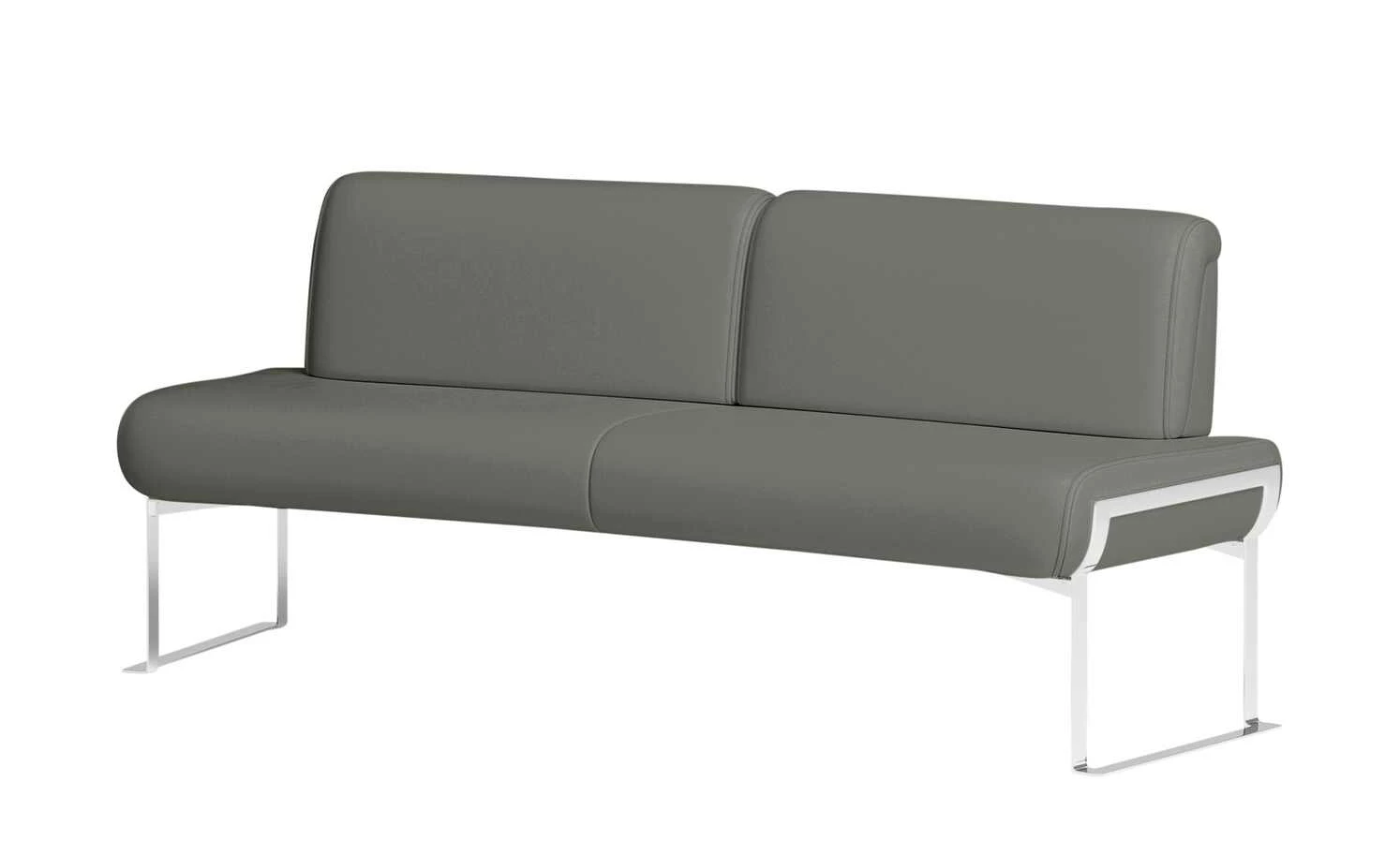 JOOP! Sitzbank Leder 007 | Zinn (Grau) 2 JOOP! Sitzbank Leder 007 | Zinn (Grau) – Bild 2