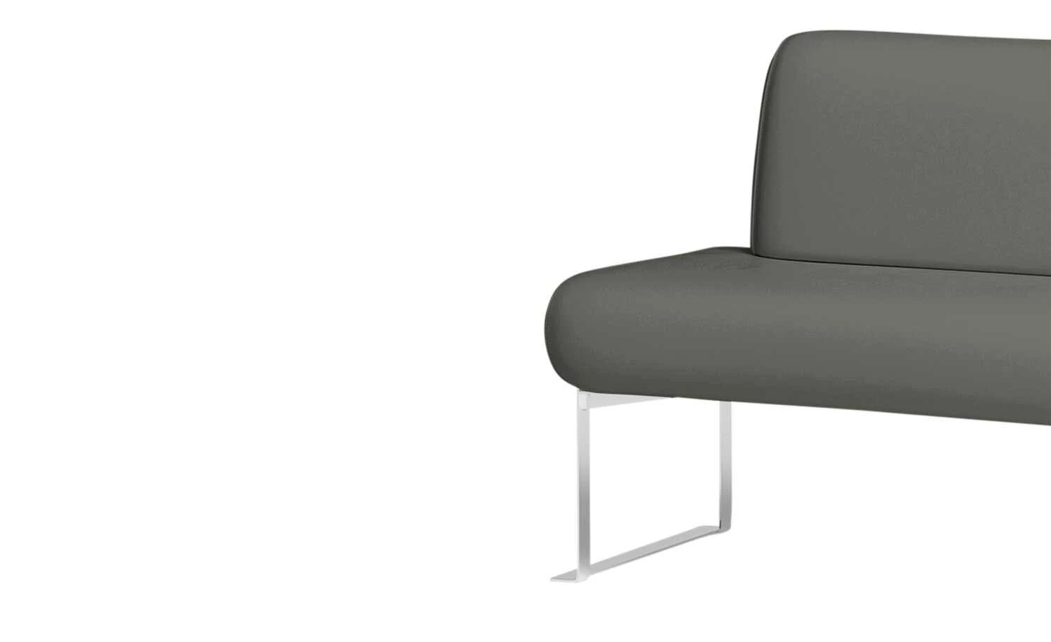 JOOP! Sitzbank Leder 007 | Zinn (Grau) 4 JOOP! Sitzbank Leder 007 | Zinn (Grau) – Bild 4