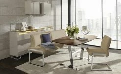 JOOP! Sitzbank Leder 007 | Cappuccino (Hellbraun)