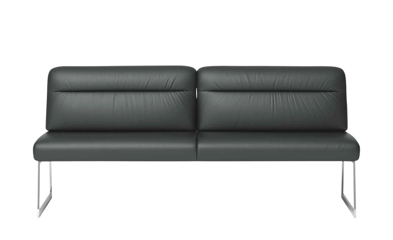 JOOP! Sitzbank Leder Cubic | Schiefer (Dunkelgrau) 183|cm 7 JOOP! Sitzbank Leder Cubic | Schiefer (Dunkelgrau) 183|cm – Bild 7