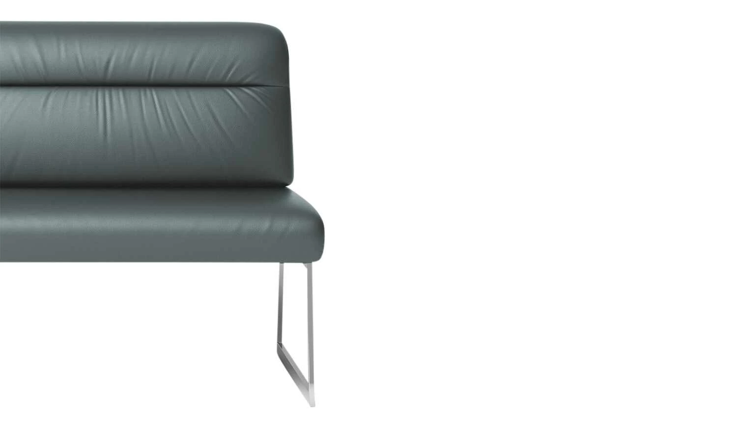 JOOP! Sitzbank Leder Cubic | Aqua (Blau) 183|cm 3 JOOP! Sitzbank Leder Cubic | Aqua (Blau) 183|cm – Bild 3