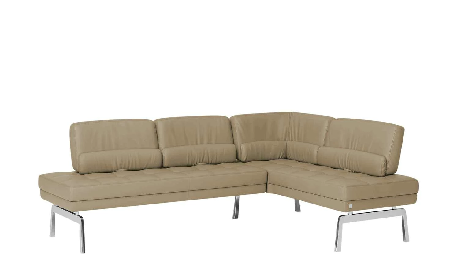 JOOP! Leder-Eckbank mit Sitztiefenverstellung Loft | Cappuccino (Hellbraun) 1 JOOP! Leder-Eckbank mit Sitztiefenverstellung Loft | Cappuccino (Hellbraun)