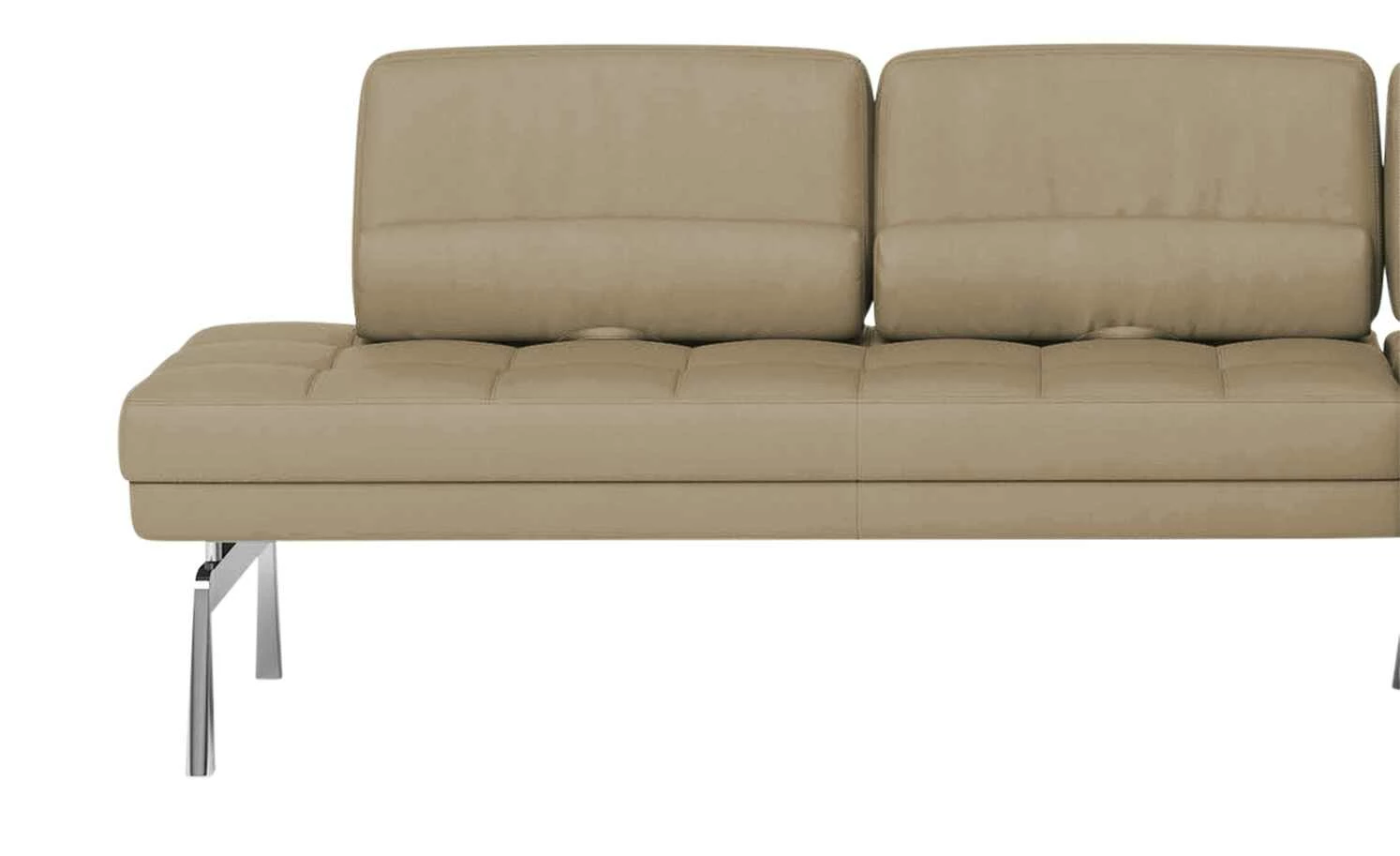 JOOP! Leder-Eckbank mit Sitztiefenverstellung Loft | Cappuccino (Hellbraun) 5 JOOP! Leder-Eckbank mit Sitztiefenverstellung Loft | Cappuccino (Hellbraun) – Bild 5