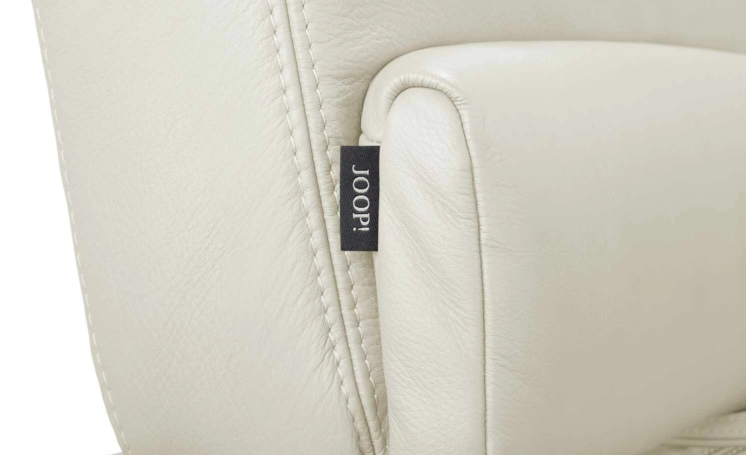 JOOP! Leder-Eckbank mit Sitztiefenverstellung Loft | Lava (Hellgrau) 13 JOOP! Leder-Eckbank mit Sitztiefenverstellung Loft | Lava (Hellgrau) – Bild 13