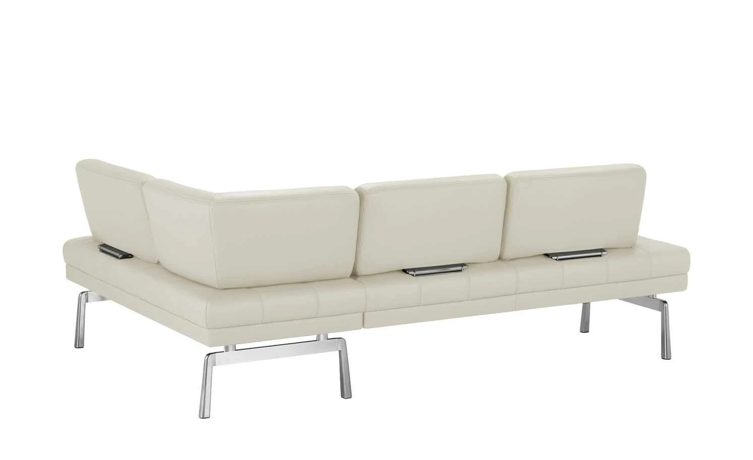 JOOP! Leder-Eckbank mit Sitztiefenverstellung Loft | Lava (Hellgrau) 15 JOOP! Leder-Eckbank mit Sitztiefenverstellung Loft | Lava (Hellgrau) – Bild 15