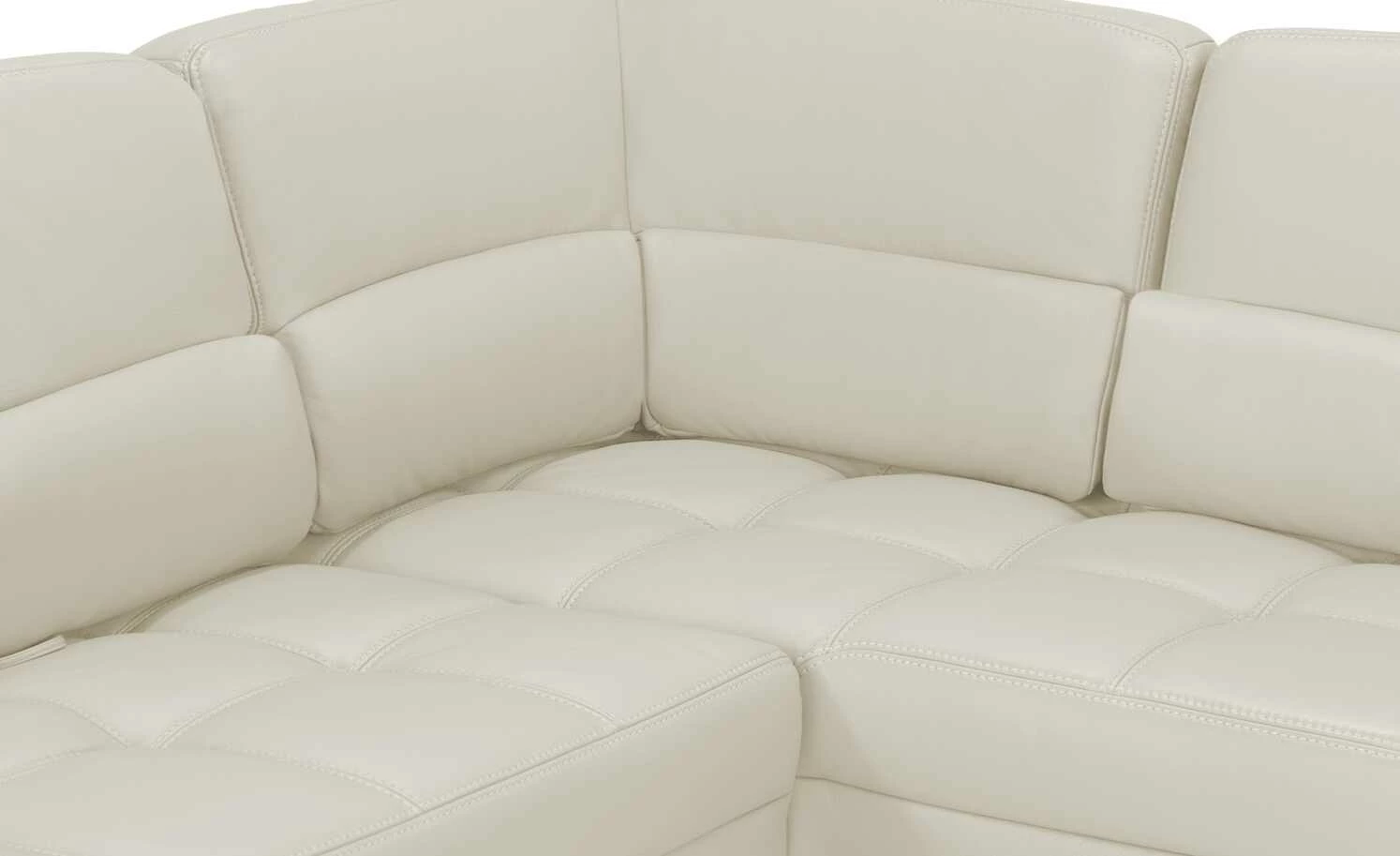 JOOP! Leder-Eckbank mit Sitztiefenverstellung Loft | Lava (Hellgrau) 7 JOOP! Leder-Eckbank mit Sitztiefenverstellung Loft | Lava (Hellgrau) – Bild 7