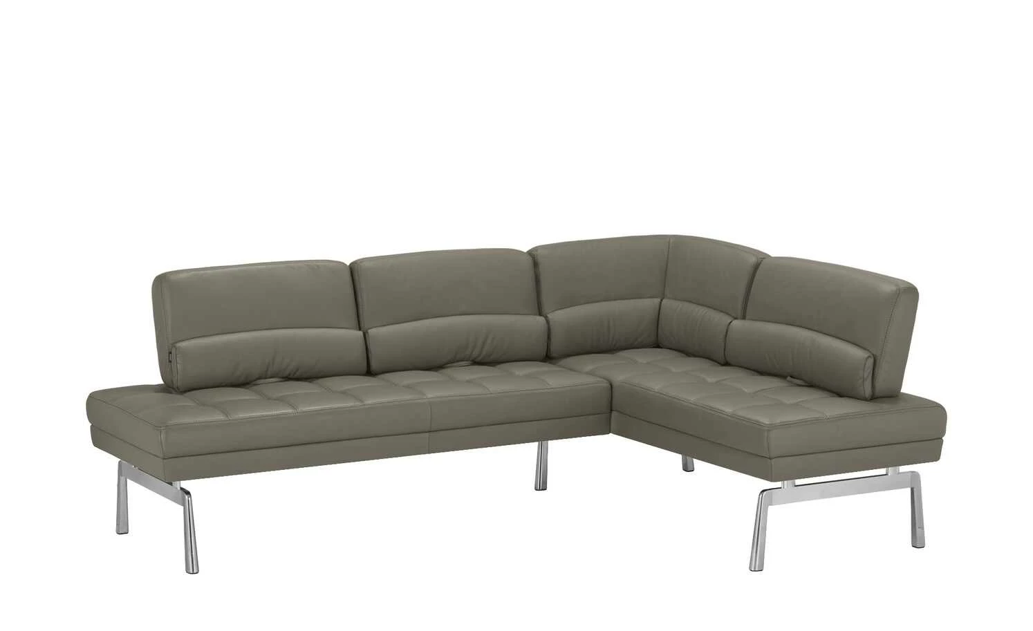 JOOP! Leder-Eckbank mit Sitztiefenverstellung Loft | Stone (Dunkelgrau) 2 JOOP! Leder-Eckbank mit Sitztiefenverstellung Loft | Stone (Dunkelgrau) – Bild 2