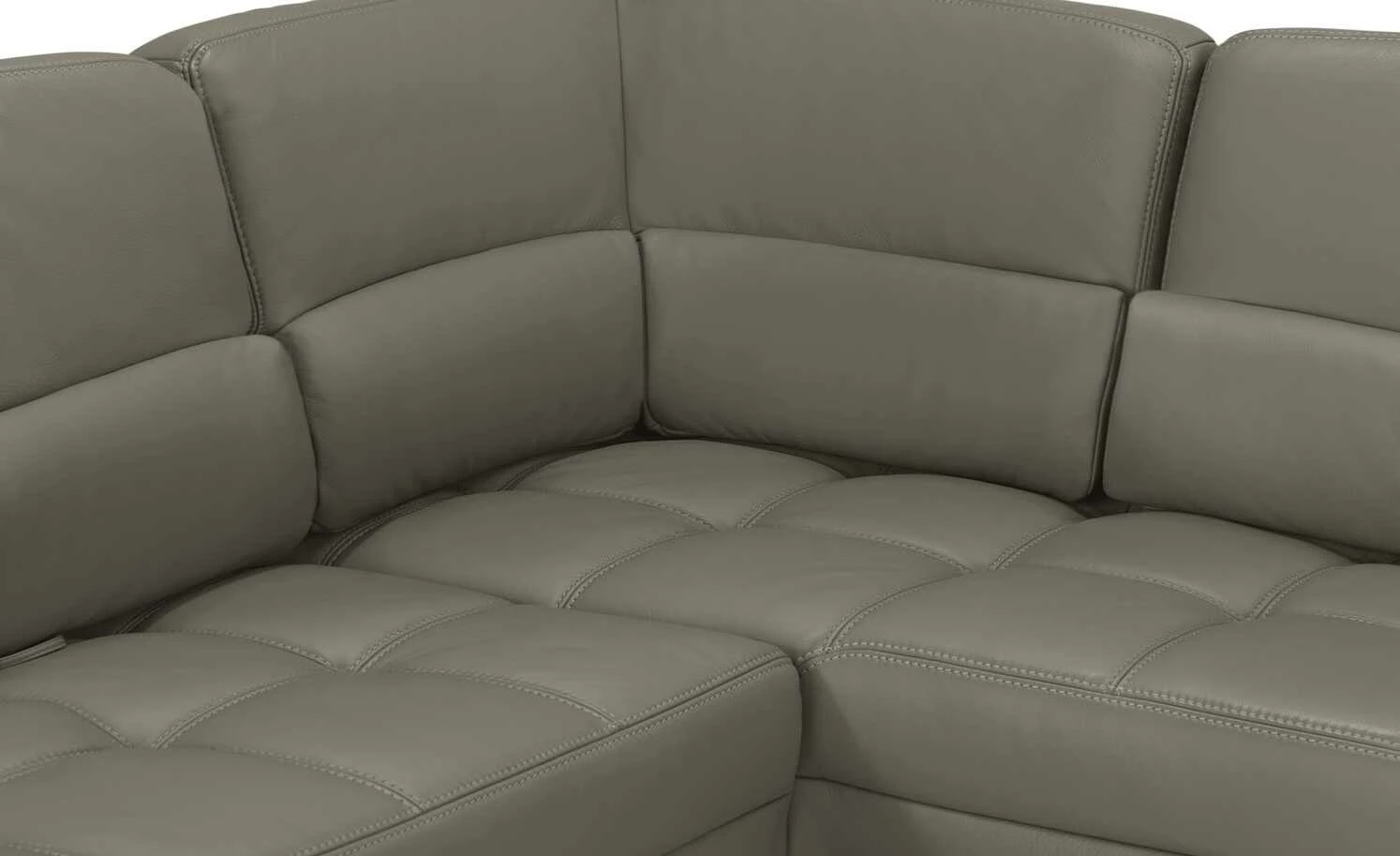 JOOP! Leder-Eckbank mit Sitztiefenverstellung Loft | Stone (Dunkelgrau) 4 JOOP! Leder-Eckbank mit Sitztiefenverstellung Loft | Stone (Dunkelgrau) – Bild 4