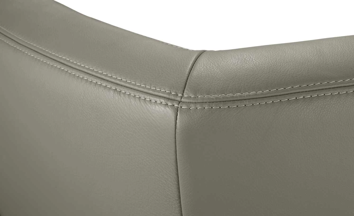 JOOP! Leder-Eckbank mit Sitztiefenverstellung Loft | Stone (Dunkelgrau) 6 JOOP! Leder-Eckbank mit Sitztiefenverstellung Loft | Stone (Dunkelgrau) – Bild 6