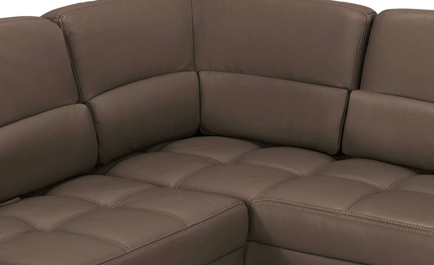 JOOP! Leder-Eckbank mit Sitztiefenverstellung Loft | Nougat (Dunkelbraun) 3 JOOP! Leder-Eckbank mit Sitztiefenverstellung Loft | Nougat (Dunkelbraun) – Bild 3