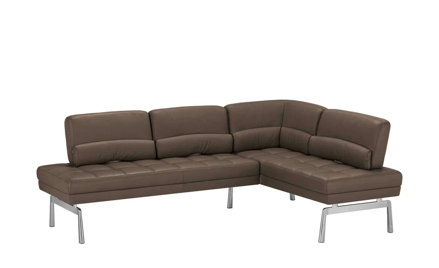 JOOP! Leder-Eckbank mit Sitztiefenverstellung Loft | Nougat (Dunkelbraun) 2 JOOP! Leder-Eckbank mit Sitztiefenverstellung Loft | Nougat (Dunkelbraun) – Bild 2