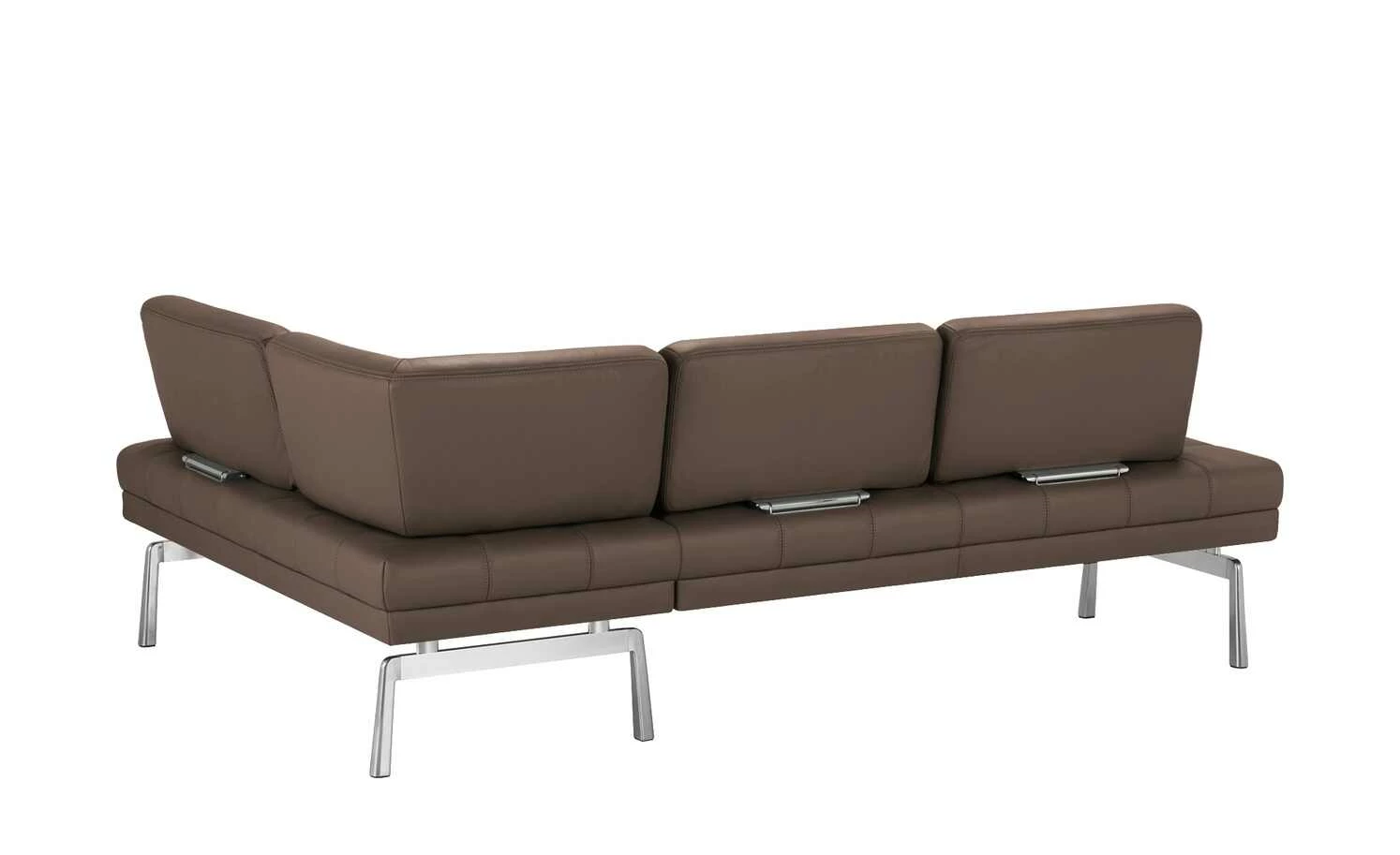 JOOP! Leder-Eckbank mit Sitztiefenverstellung Loft | Nougat (Dunkelbraun) 13 JOOP! Leder-Eckbank mit Sitztiefenverstellung Loft | Nougat (Dunkelbraun) – Bild 13