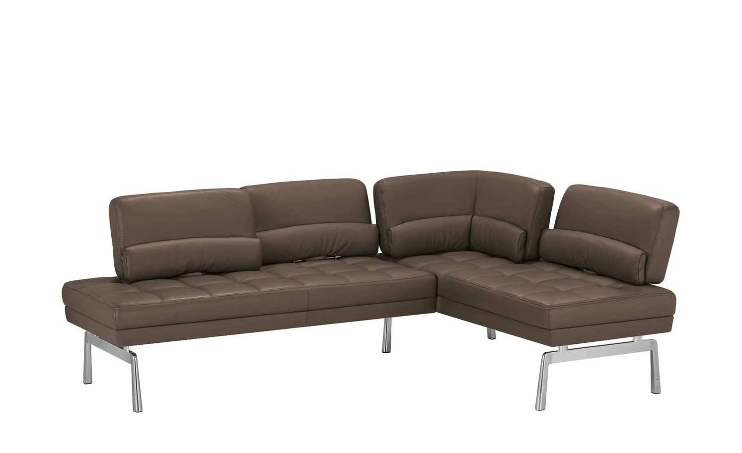 JOOP! Leder-Eckbank mit Sitztiefenverstellung Loft | Nougat (Dunkelbraun) 15 JOOP! Leder-Eckbank mit Sitztiefenverstellung Loft | Nougat (Dunkelbraun) – Bild 15