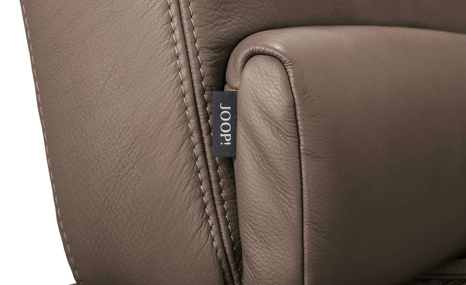JOOP! Leder-Eckbank mit Sitztiefenverstellung Loft | Nougat (Dunkelbraun) 9 JOOP! Leder-Eckbank mit Sitztiefenverstellung Loft | Nougat (Dunkelbraun) – Bild 9
