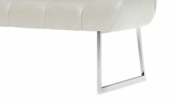 JOOP! Leder-Sitzbank Move | Silber (Hellgrau) 208|cm -Bänke Verkaufsladen 15300404 5 202104281234