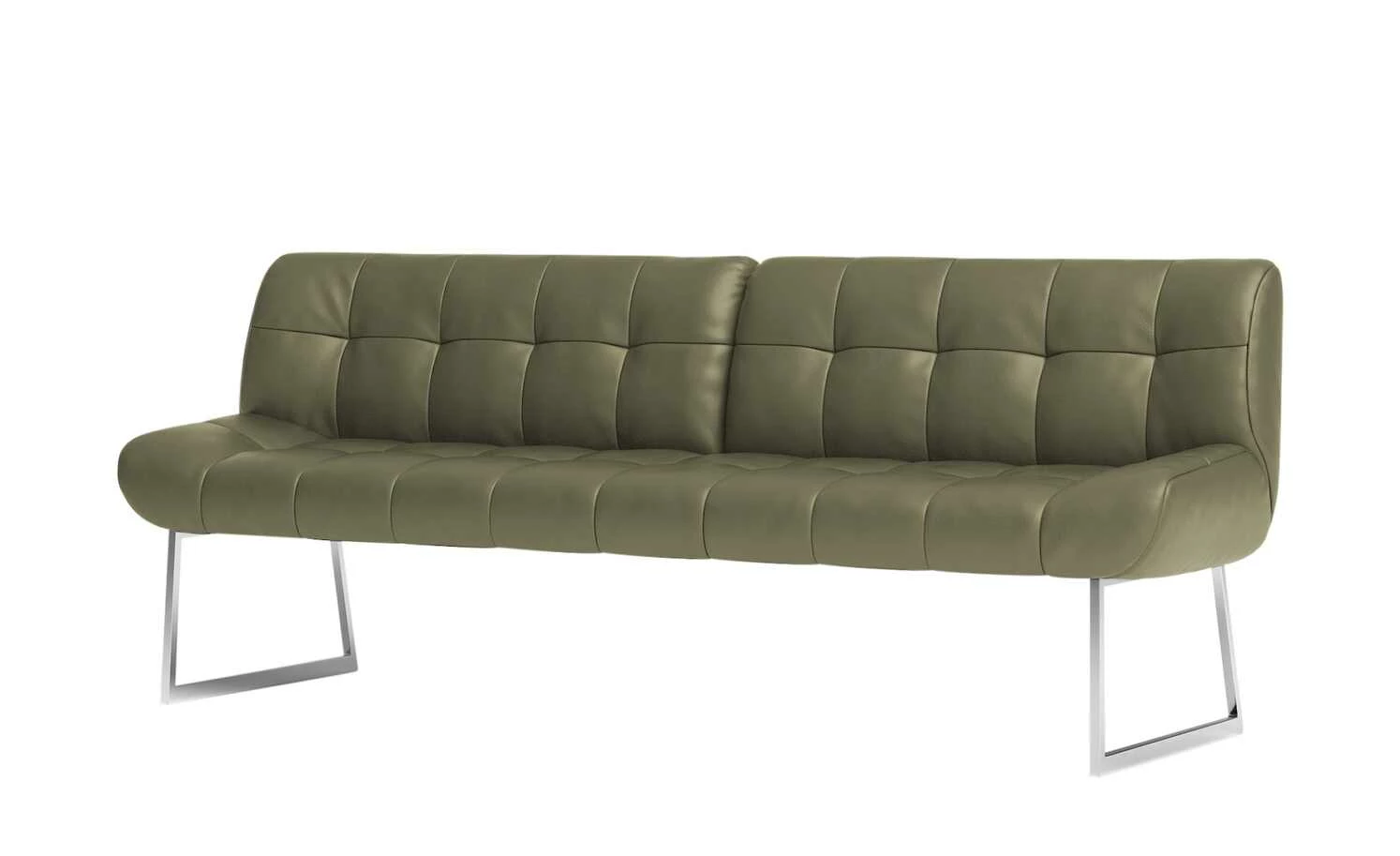 JOOP! Leder-Sitzbank Move | Zypresse (Dunkelgrün) 208|cm 2 JOOP! Leder-Sitzbank Move | Zypresse (Dunkelgrün) 208|cm – Bild 2