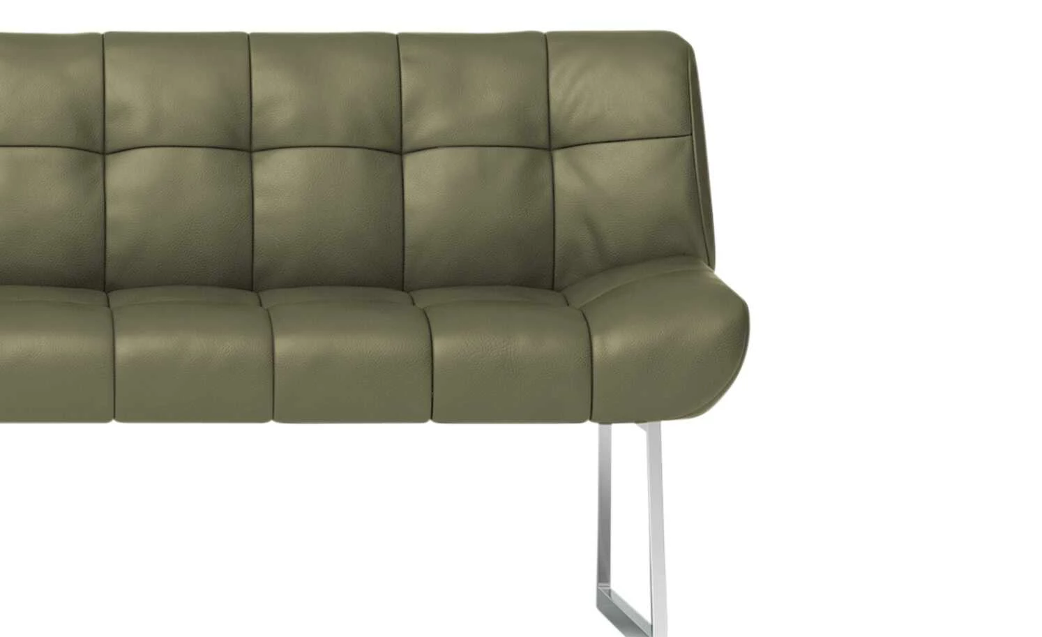 JOOP! Leder-Sitzbank Move | Zypresse (Dunkelgrün) 208|cm 6 JOOP! Leder-Sitzbank Move | Zypresse (Dunkelgrün) 208|cm – Bild 6