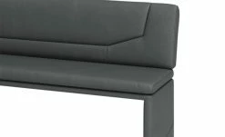 JOOP! Leder-Sitzbank Straps | Schiefer (Dunkelgrau) 186|cm -Bänke Verkaufsladen 15300441 3 202104212234