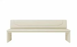 JOOP! Leder-Sitzbank Straps | Perle (Creme) 186|cm -Bänke Verkaufsladen 15300443 4 202104282233