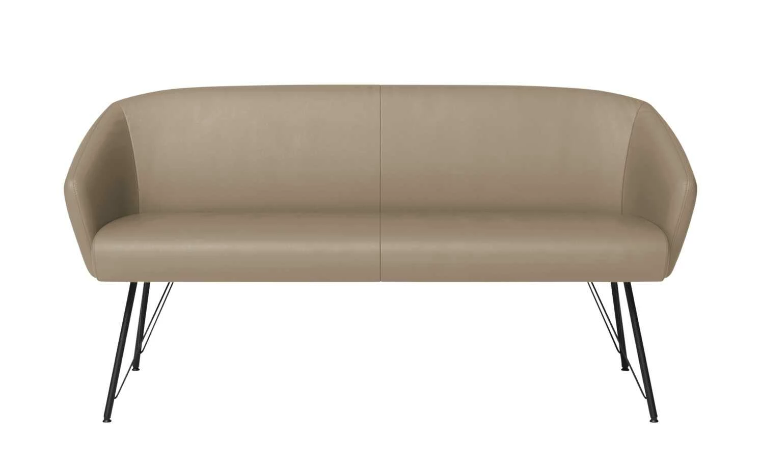 JOOP! Sitzbank Leder Wires | Smoke (Hellbraun) 160|cm 3 JOOP! Sitzbank Leder Wires | Smoke (Hellbraun) 160|cm – Bild 3