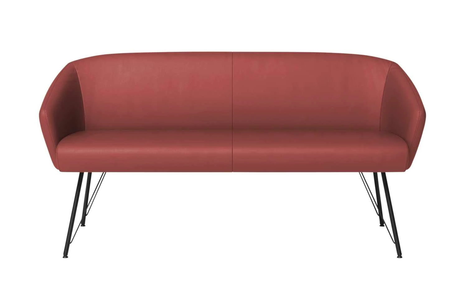 JOOP! Sitzbank Leder Wires | Rosso (Rot) 160|cm 2 JOOP! Sitzbank Leder Wires | Rosso (Rot) 160|cm – Bild 2