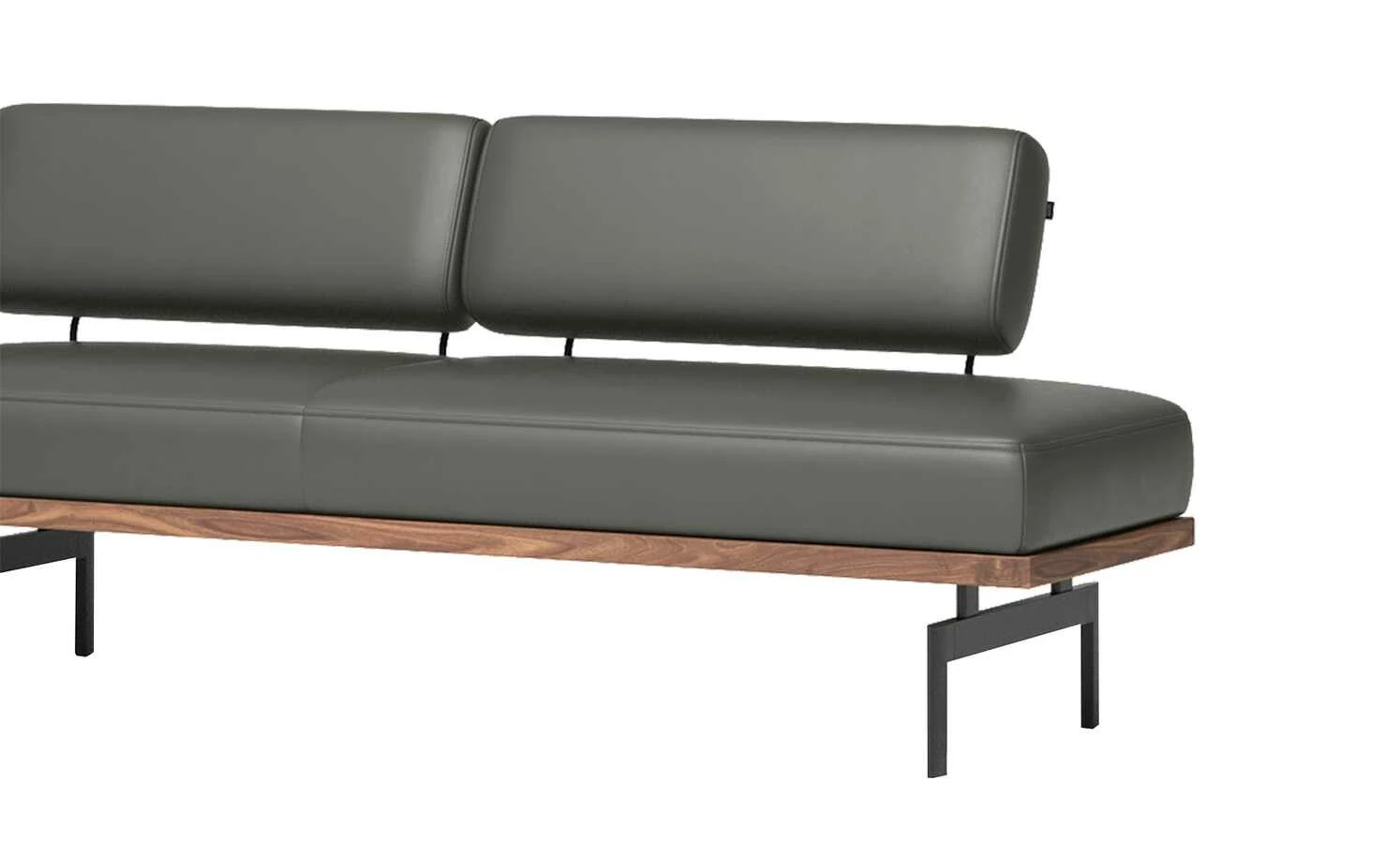 JOOP! Leder-Eckbank 24/7 | Moor (Dunkelgrau) 6 JOOP! Leder-Eckbank 24/7 | Moor (Dunkelgrau) – Bild 6
