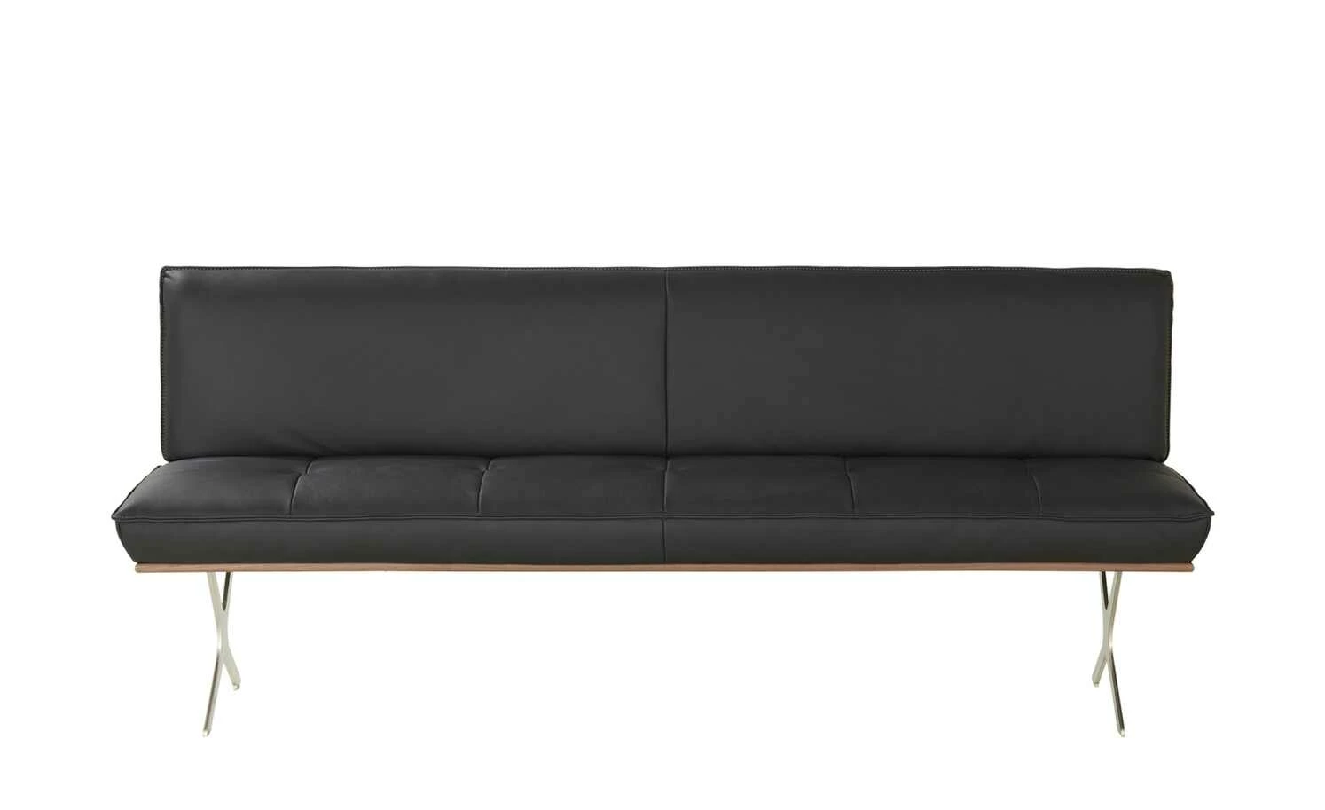 KOINOR Sitzbank Dining System 1 | Nero (Schwarz) / Kontrastnaht Grau 214|cm 8 KOINOR Sitzbank Dining System 1 | Nero (Schwarz) / Kontrastnaht Grau 214|cm – Bild 8