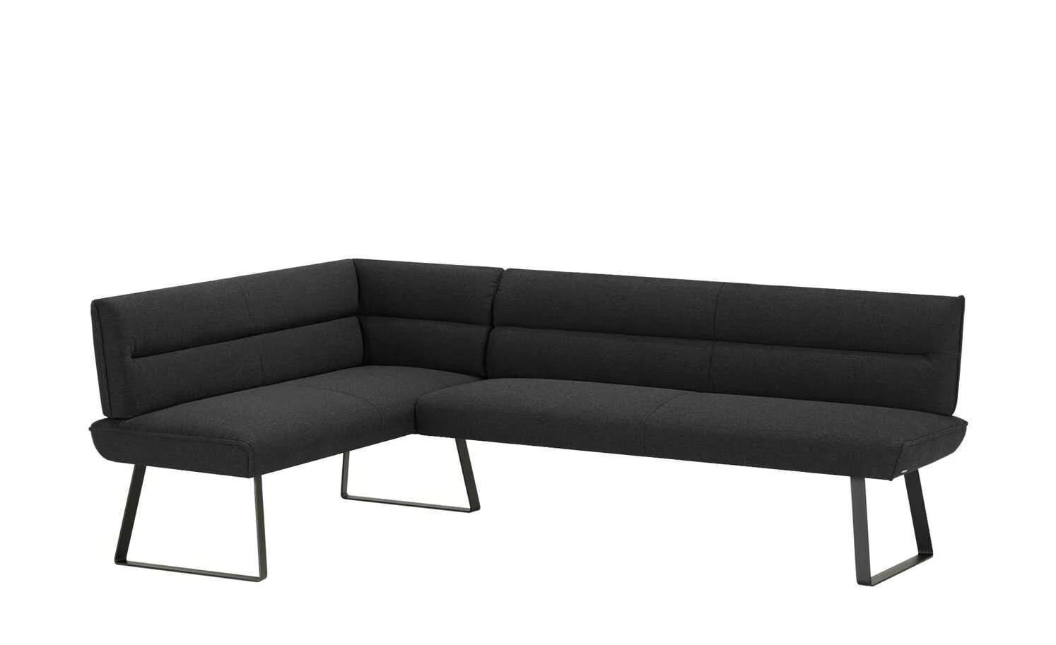 KOINOR Eckbank Dining System 3 | Schwarz rechts 237|cm 2 KOINOR Eckbank Dining System 3 | Schwarz rechts 237|cm – Bild 2
