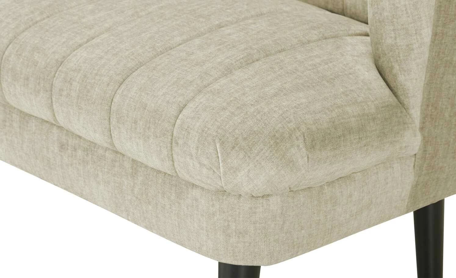 switch Küchensofa Velour meliert Rina | Beige 156|cm 4 switch Küchensofa Velour meliert Rina | Beige 156|cm – Bild 4