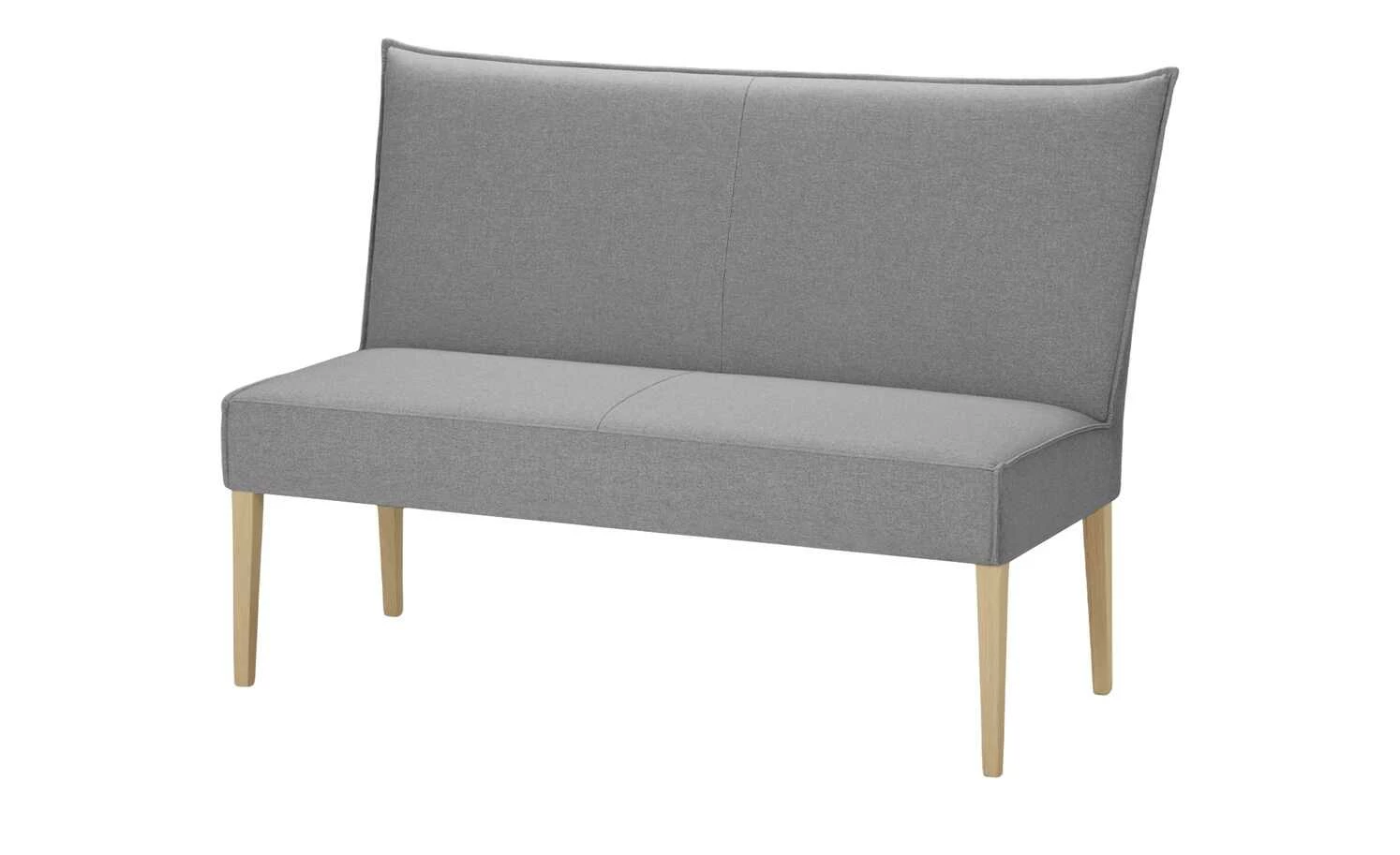 Woodford Polsterbank Gerda | Hellgrau 143|cm Eiche Bianco 2 Woodford Polsterbank Gerda | Hellgrau 143|cm Eiche Bianco – Bild 2