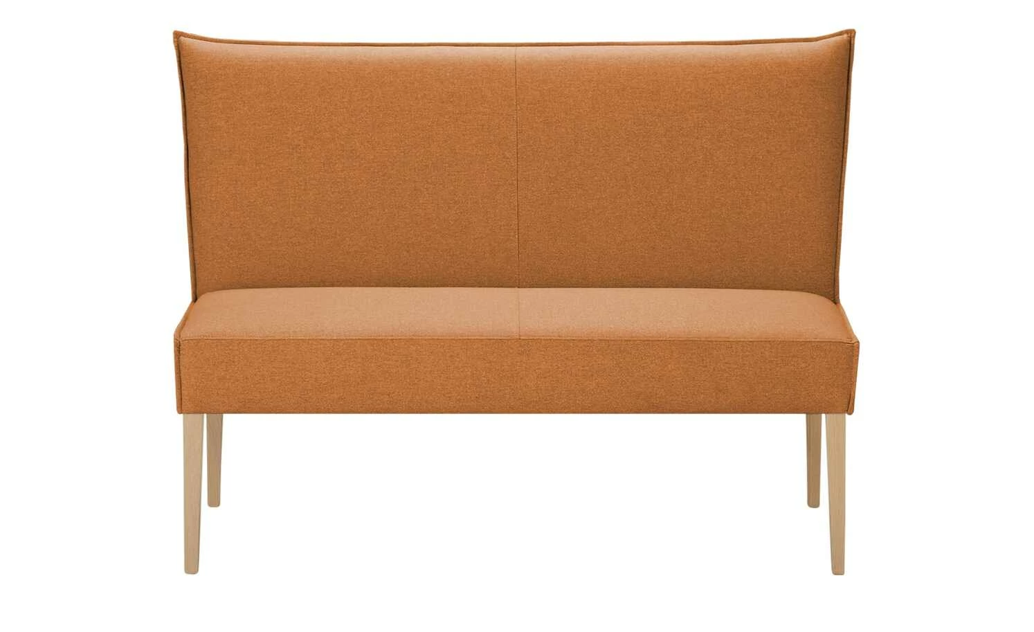 Woodford Polsterbank Gerda | Orange 143|cm Eiche Bianco 3 Woodford Polsterbank Gerda | Orange 143|cm Eiche Bianco – Bild 3