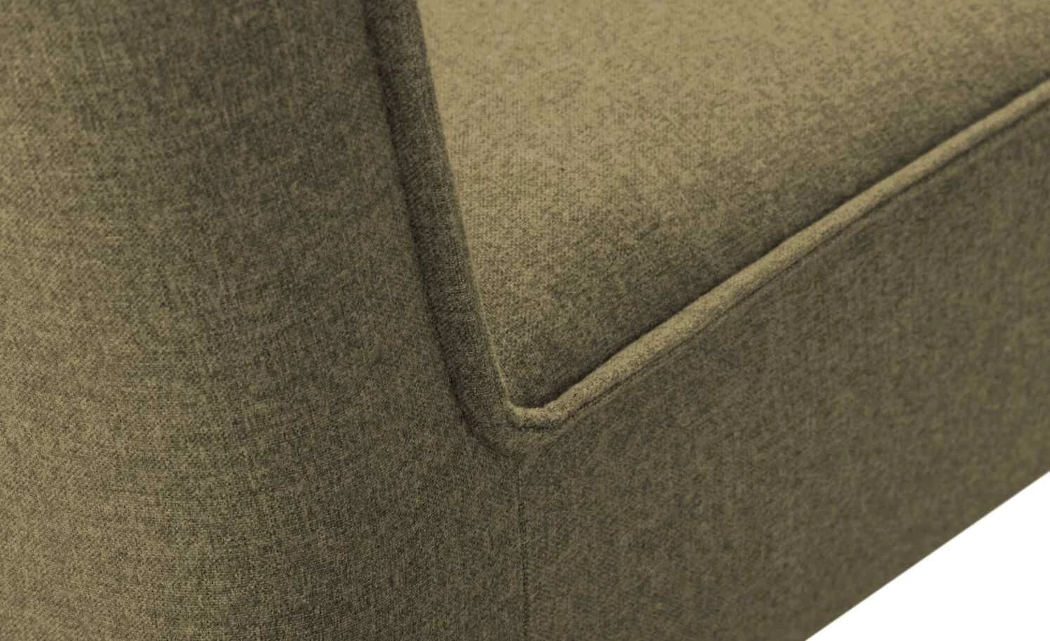 Woodford Polsterbank Gerda | Khaki 143|cm Eiche Bianco 4 Woodford Polsterbank Gerda | Khaki 143|cm Eiche Bianco – Bild 4