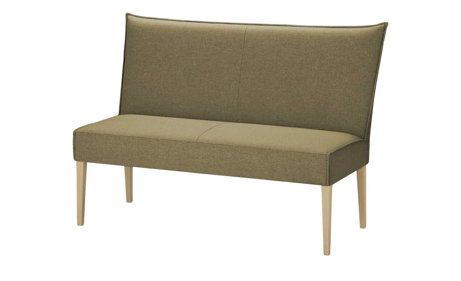 Woodford Polsterbank Gerda | Khaki 143|cm Eiche Bianco 2 Woodford Polsterbank Gerda | Khaki 143|cm Eiche Bianco – Bild 2