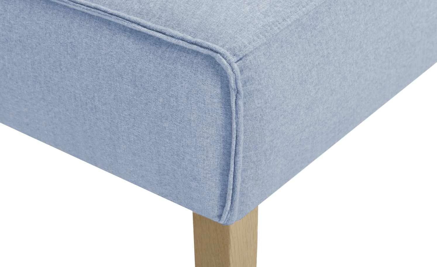 Woodford Polsterbank Gerda | Hellblau 163|cm Eiche Bianco 10 Woodford Polsterbank Gerda | Hellblau 163|cm Eiche Bianco – Bild 10