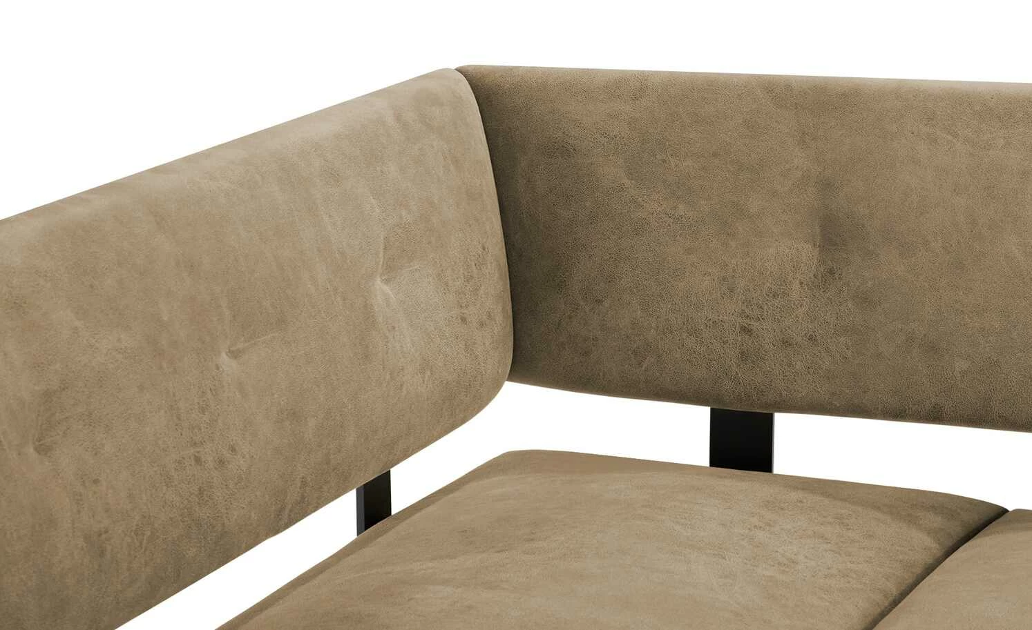 Eckbank E25 | Dark Beige (Beige) 120 x 130 cm 5 Eckbank E25 | Dark Beige (Beige) 120 x 130 cm – Bild 5