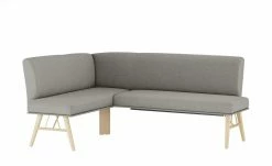 Polster-Eckbank E88 | Kiesel (Hellgrau) rechts 200|cm -Bänke Verkaufsladen 15301415 11 202107262232