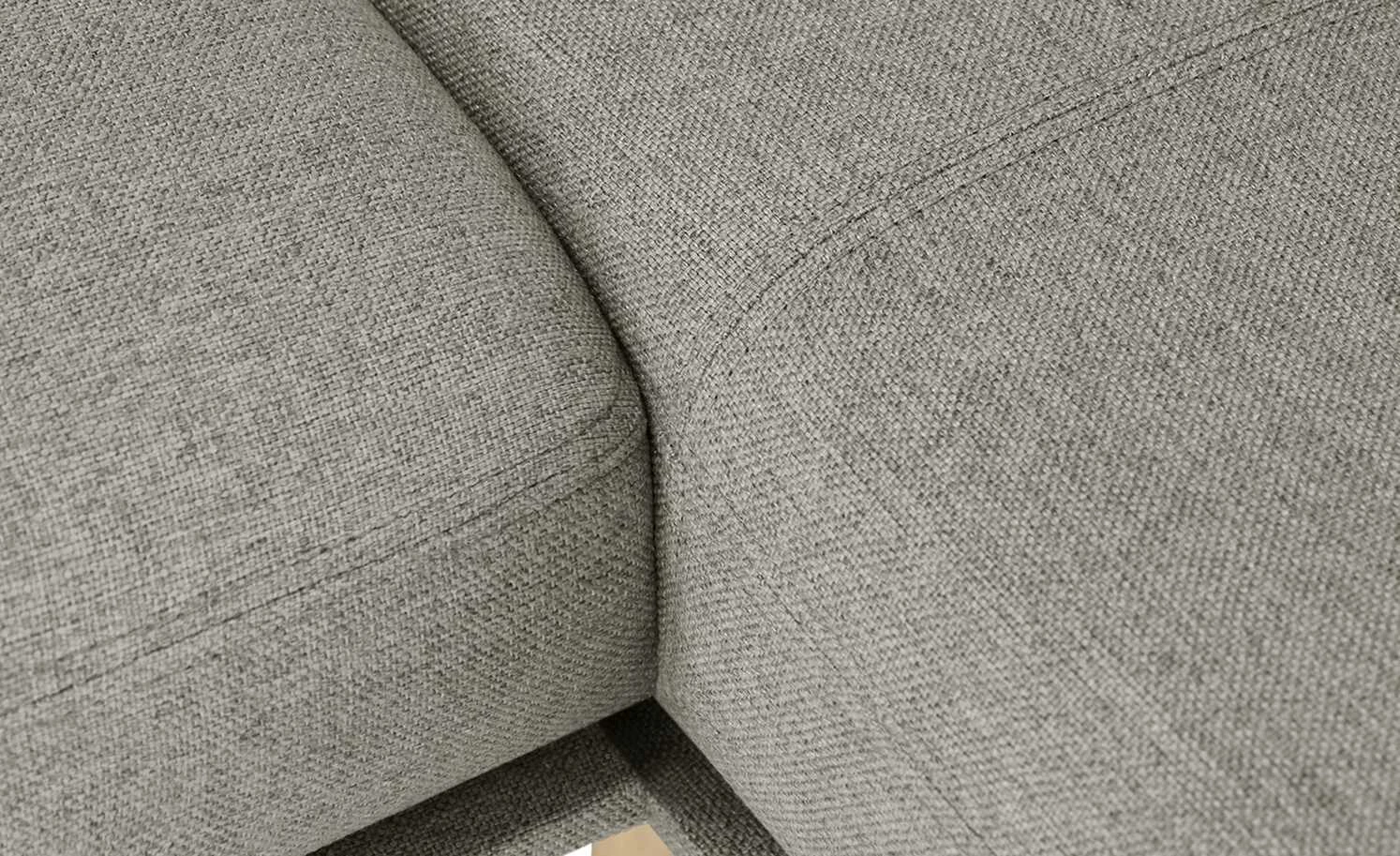 Polster-Eckbank E88 | Kiesel (Hellgrau) links 190|cm 6 Polster-Eckbank E88 | Kiesel (Hellgrau) links 190|cm – Bild 6