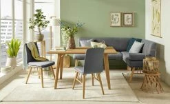 Polster-Eckbank E88 | Grau links 190|cm