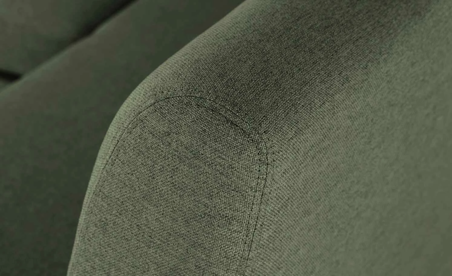 Polster-Eckbank E88 | Moosgrün links 190|cm 11 Polster-Eckbank E88 | Moosgrün links 190|cm – Bild 11