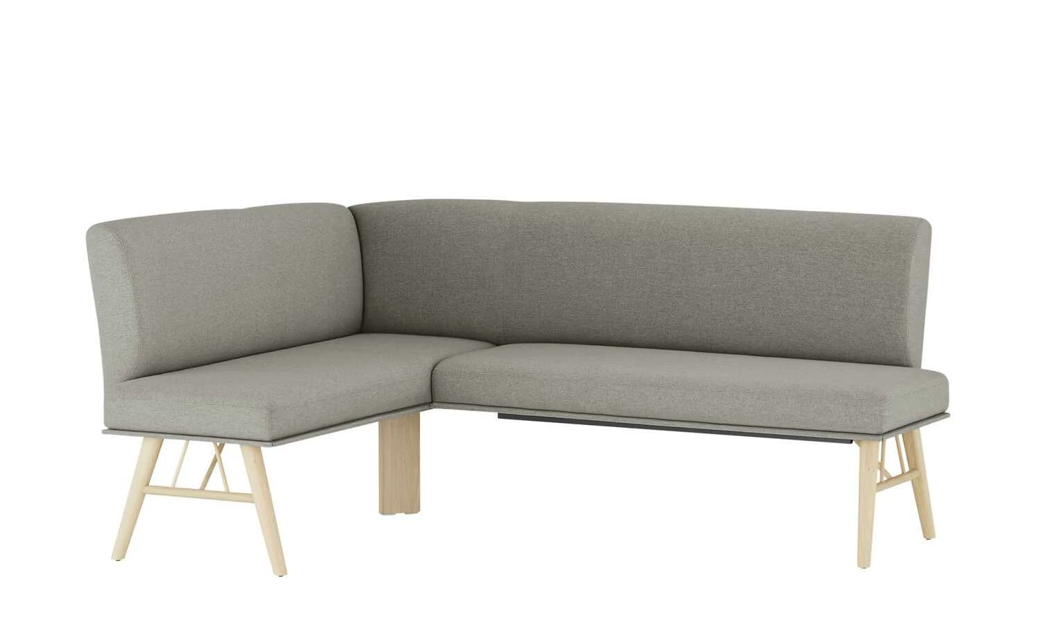 Polster-Eckbank E88 | Kiesel (Hellgrau) rechts 190|cm 11 Polster-Eckbank E88 | Kiesel (Hellgrau) rechts 190|cm – Bild 11