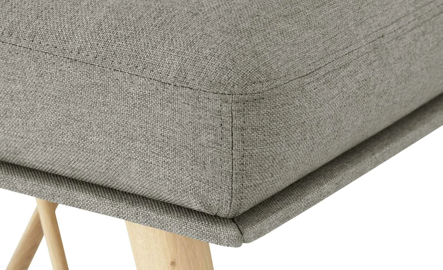 Polster-Eckbank E88 | Kiesel (Hellgrau) rechts 190|cm 9 Polster-Eckbank E88 | Kiesel (Hellgrau) rechts 190|cm – Bild 9