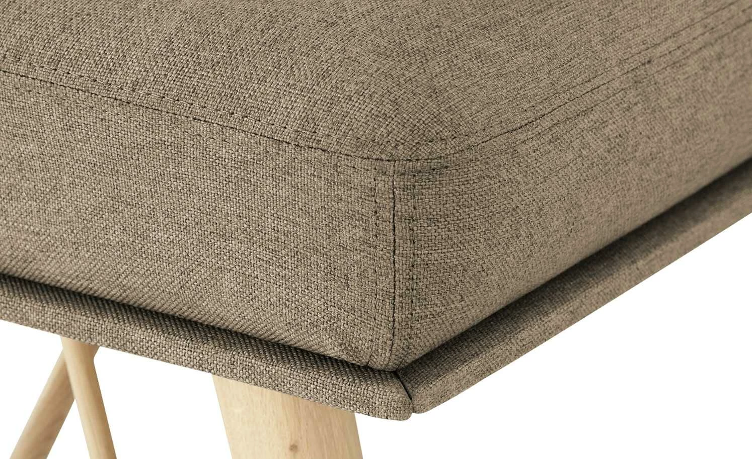 Polster-Eckbank E88 | Dunkelbeige rechts 190|cm 10 Polster-Eckbank E88 | Dunkelbeige rechts 190|cm – Bild 10