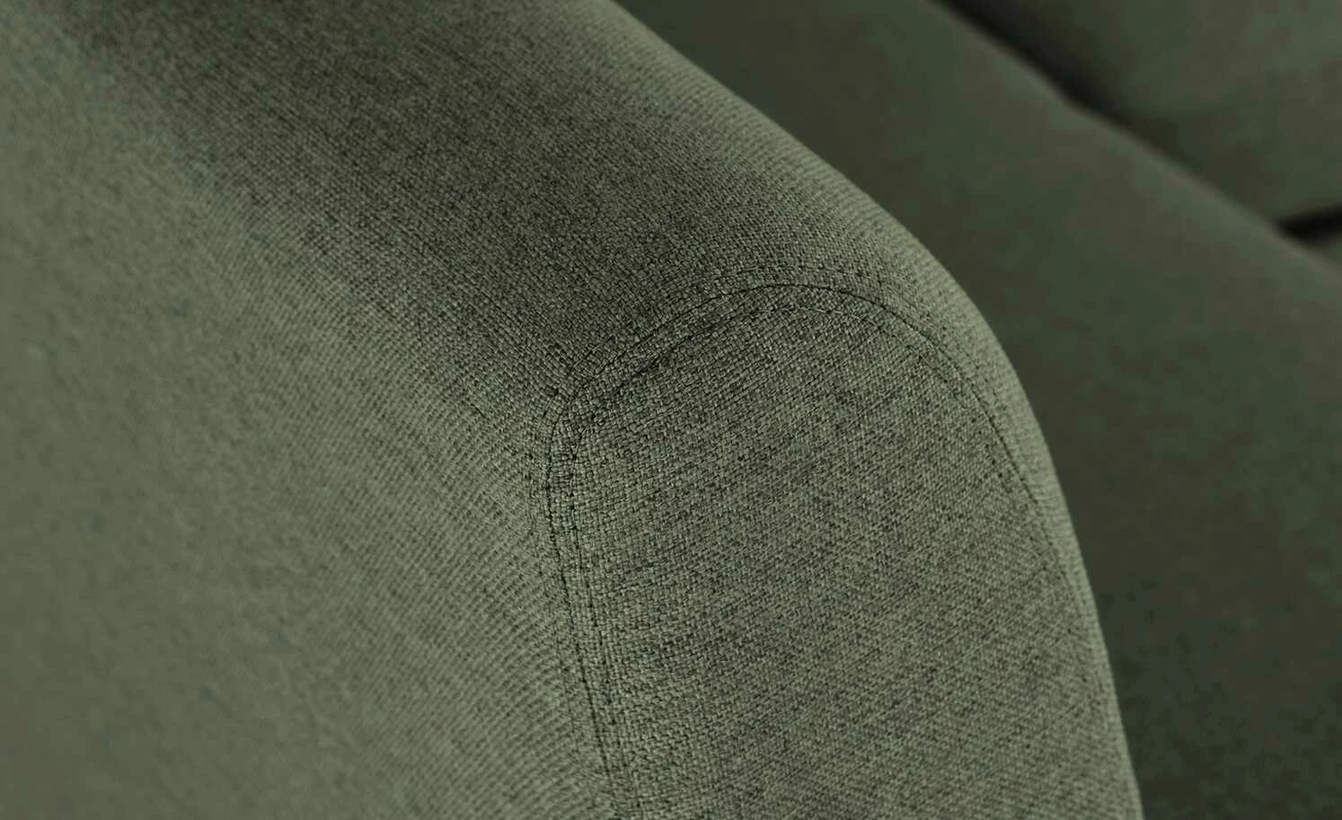 Polster-Eckbank E88 | Moosgrün rechts 190|cm 12 Polster-Eckbank E88 | Moosgrün rechts 190|cm – Bild 12