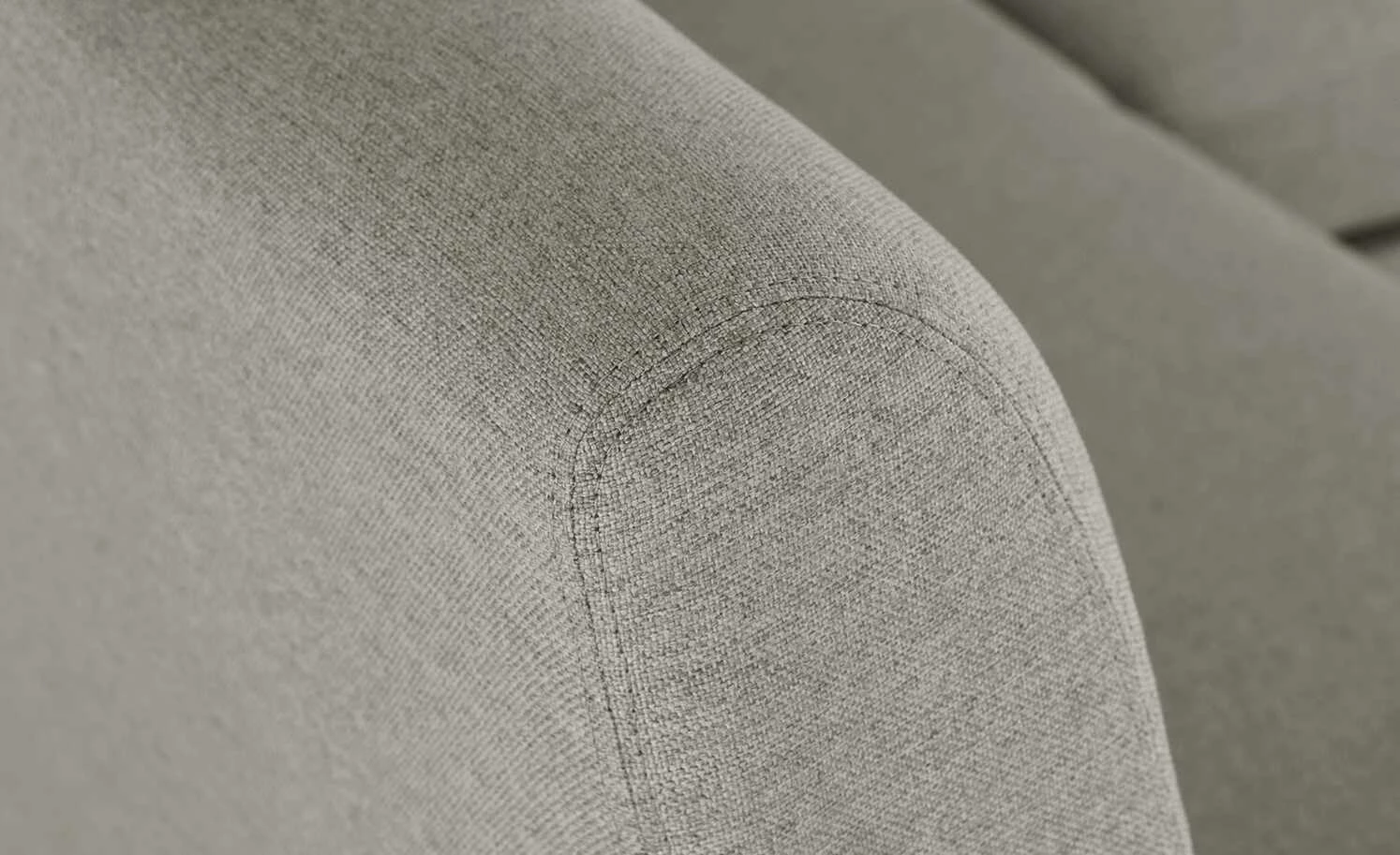 Polster-Eckbank E88 | Kiesel (Hellgrau) rechts 210|cm 8 Polster-Eckbank E88 | Kiesel (Hellgrau) rechts 210|cm – Bild 8