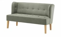 switch Küchensofa Webstoff Astonia | Hellgrau 160|cm