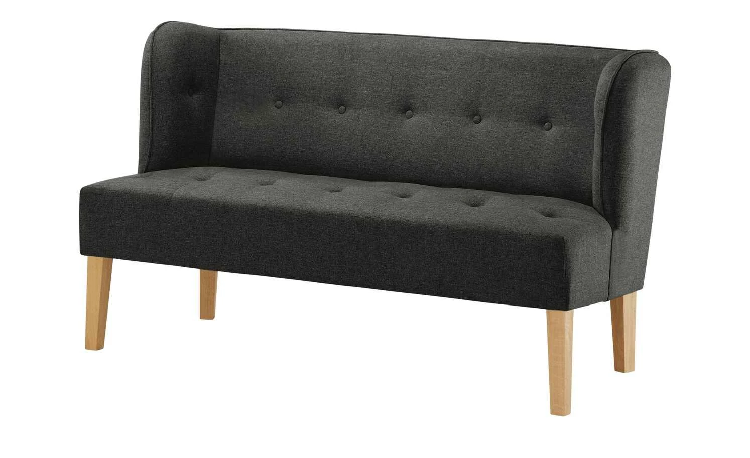 switch Küchensofa Webstoff Astonia | Anthrazit 160|cm 1 switch Küchensofa Webstoff Astonia | Anthrazit 160|cm