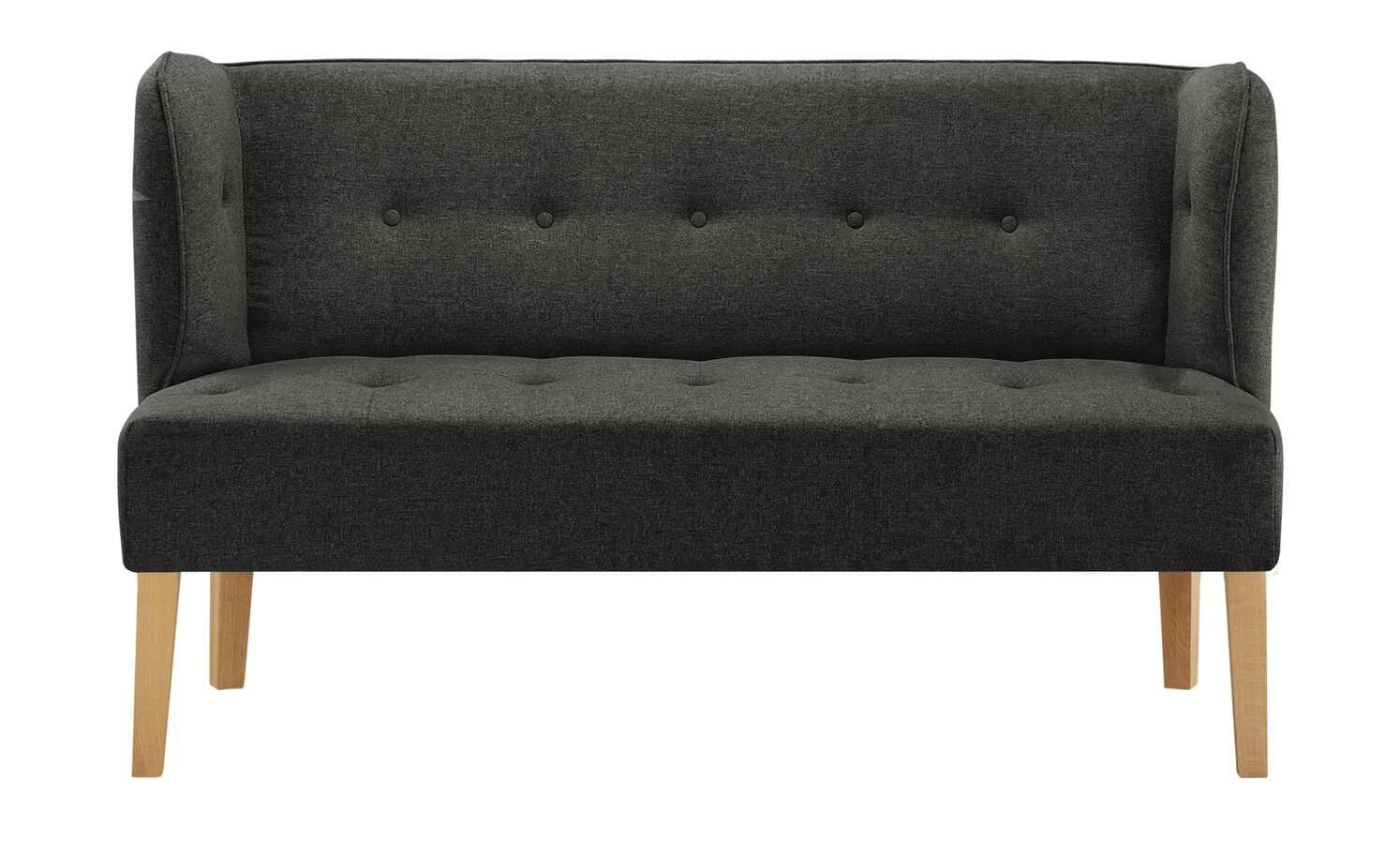 switch Küchensofa Webstoff Astonia | Anthrazit 160|cm 2 switch Küchensofa Webstoff Astonia | Anthrazit 160|cm – Bild 2